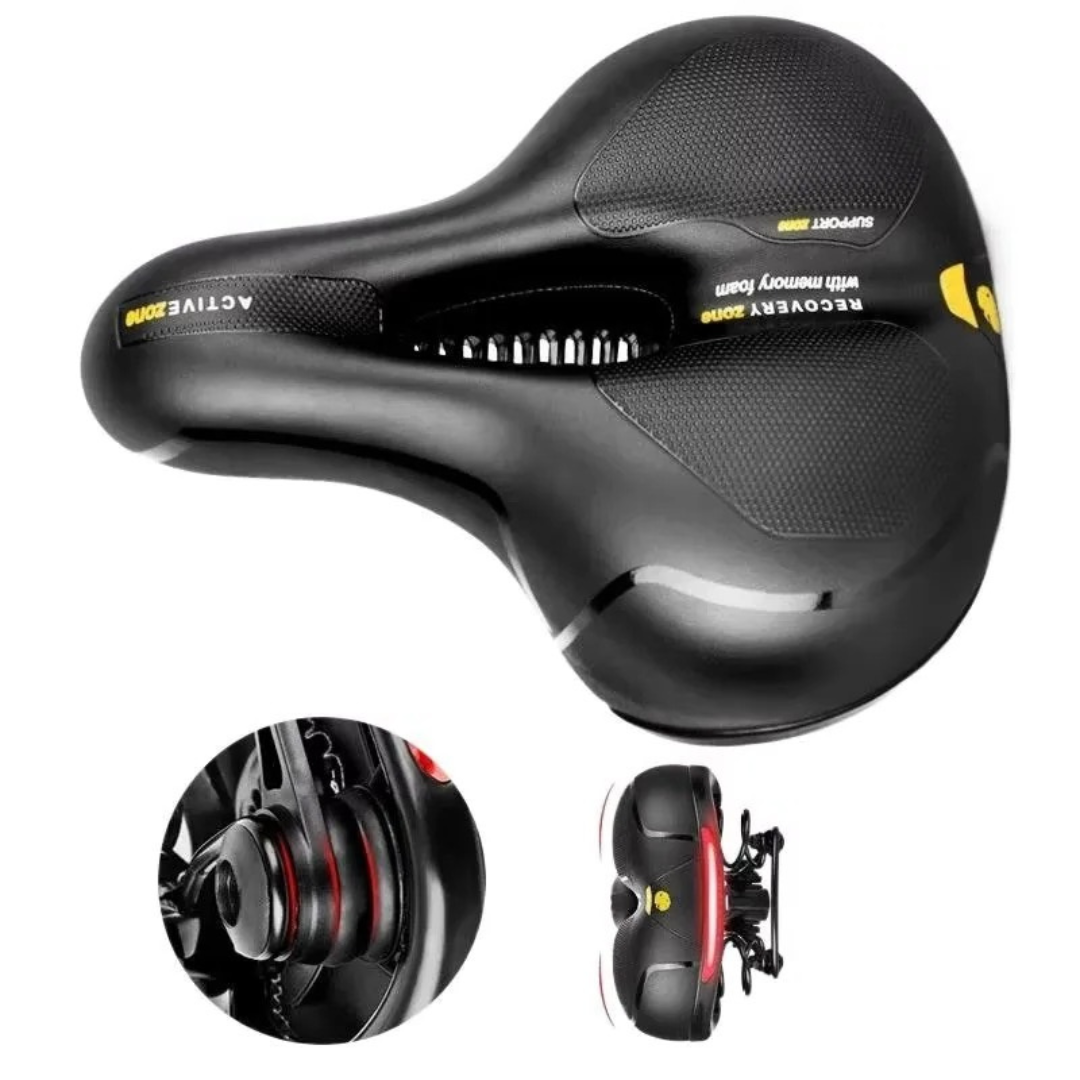 Gel Fietszadel – Ergonomisch Comfort & Drukverlichting