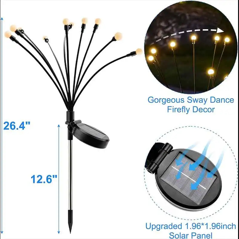 Twilight Sparks – Betoverende Solar Tuinverlichting