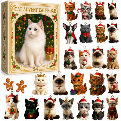 Kerst Aftelkalender Kat – 24 Dagen Vol Kerstplezier
