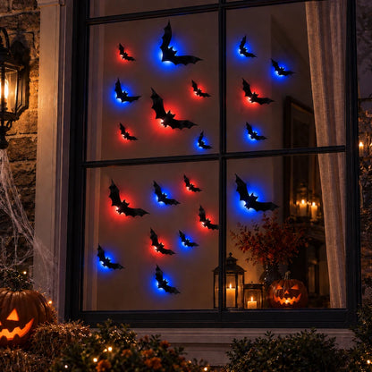 Lichtgevende Halloween Vleermuizen – Creëer Direct een Griezelige Sfeer