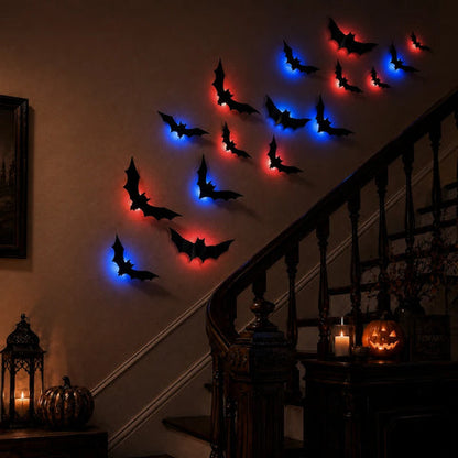 Lichtgevende Halloween Vleermuizen – Creëer Direct een Griezelige Sfeer