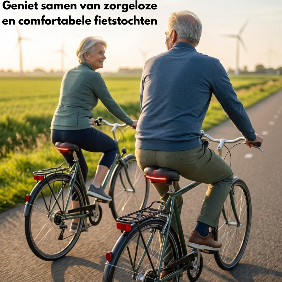 Gel Fietszadel – Ergonomisch Comfort & Drukverlichting