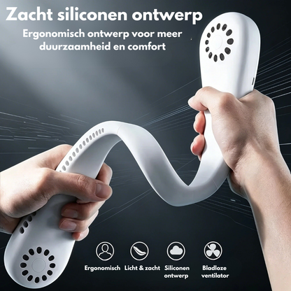 Handsfree Nekventilator – Verkoeling Zonder Je Handen Te Gebruiken