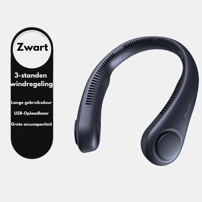 Handsfree Nekventilator – Verkoeling Zonder Je Handen Te Gebruiken