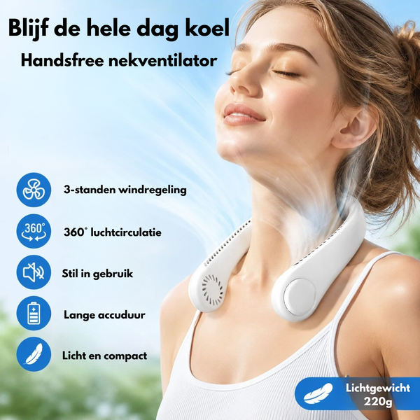 NeckFlow™ – Handsfree Nekventilator