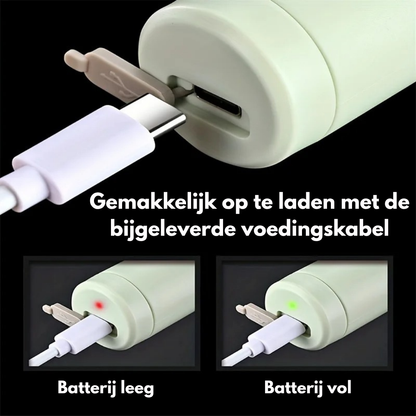 Draagbare Elektrische 3-in-1 Groentehakker – Hak, Snijd & Maal