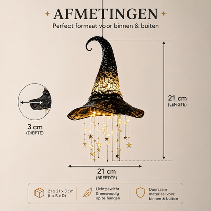 Halloween Toverhoed – Lichtgevende Halloween Decoratie