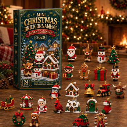 Kerst Adventskalender – 24 Mini Kerstfiguren om Zelf te Bouwen