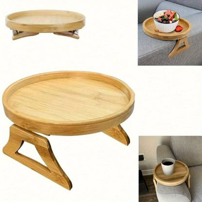 Clip-on Snackplank – Praktisch Tafeltje voor Bank & Stoel