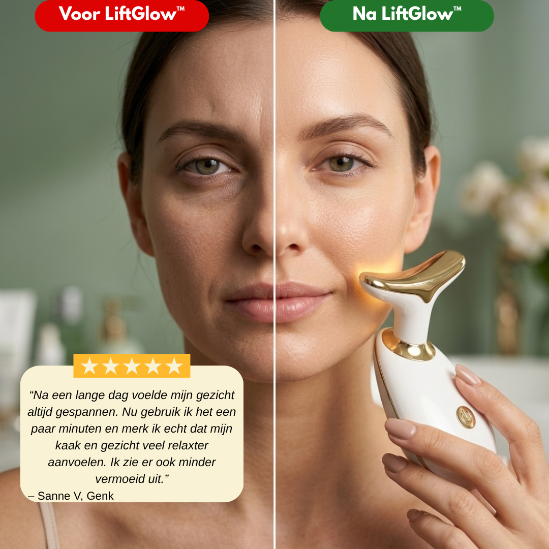 LiftGlow™ – Voor een strakkere, frisse en ontspannen uitstraling