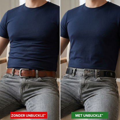 Unbuckle™ – De Slimme Riem Zonder Gesp