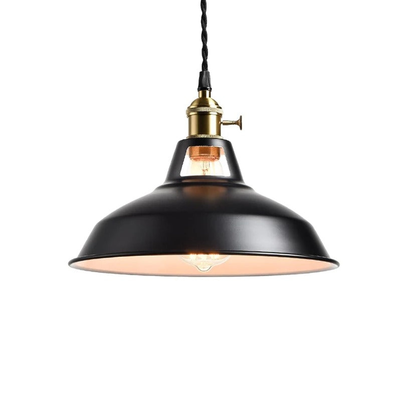 Retro Hanglamp – Kleurrijke Industriële Lamp voor Keuken & Eetkamer