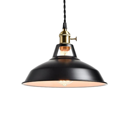 Retro Hanglamp – Kleurrijke Industriële Lamp voor Keuken & Eetkamer