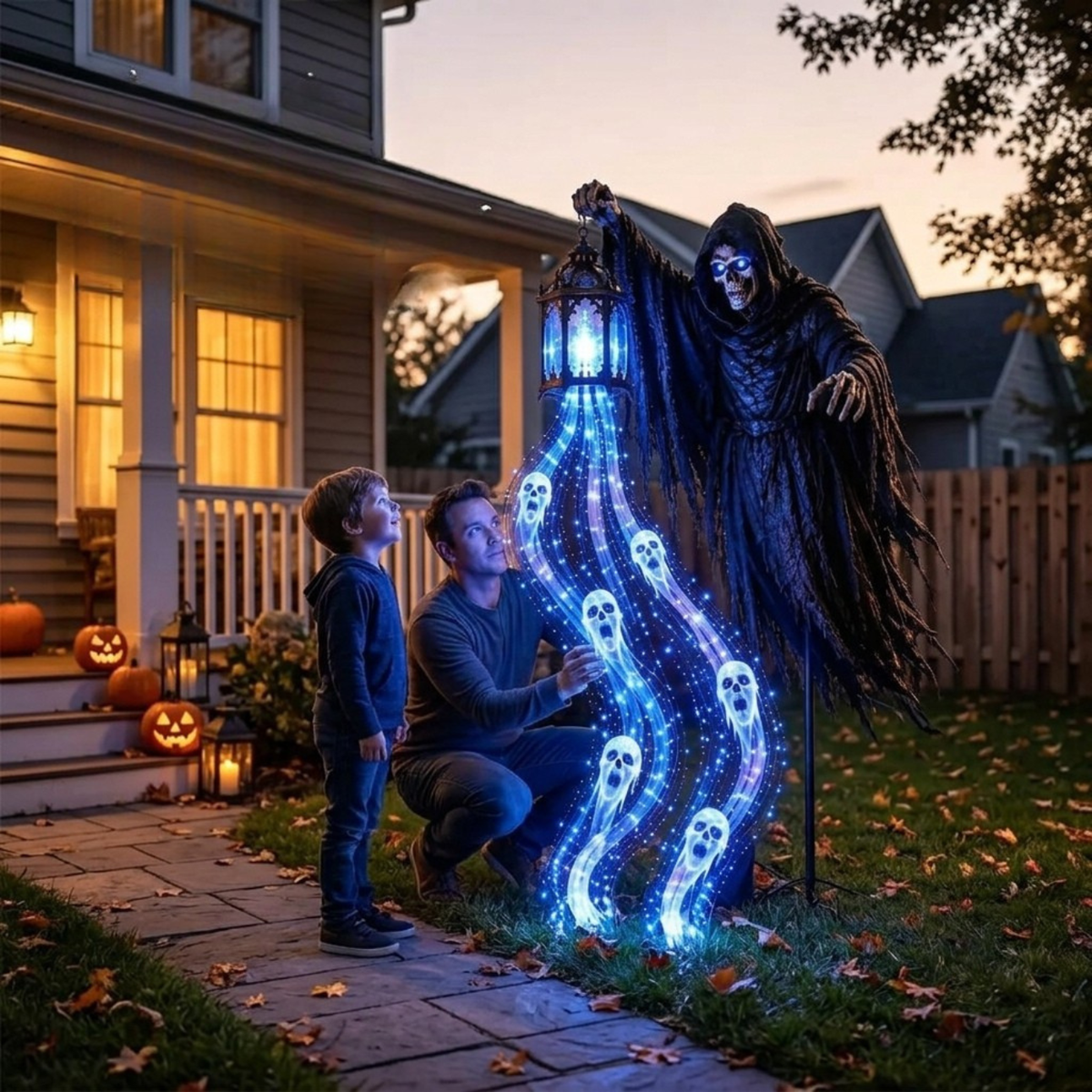 Halloween Tuinverlichting – Soul Harvester Geanimeerd Tuinlicht