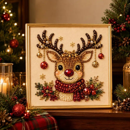 Kerst Parel Diamond Painting – Maak Je Eigen Kerstkunstwerk