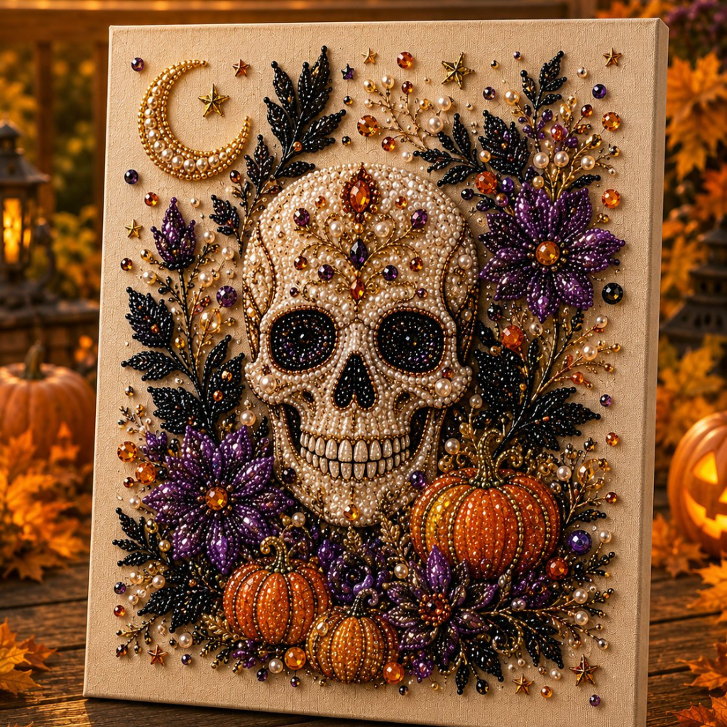 Halloween Diamond Painting – Magische Herfstdecoratie