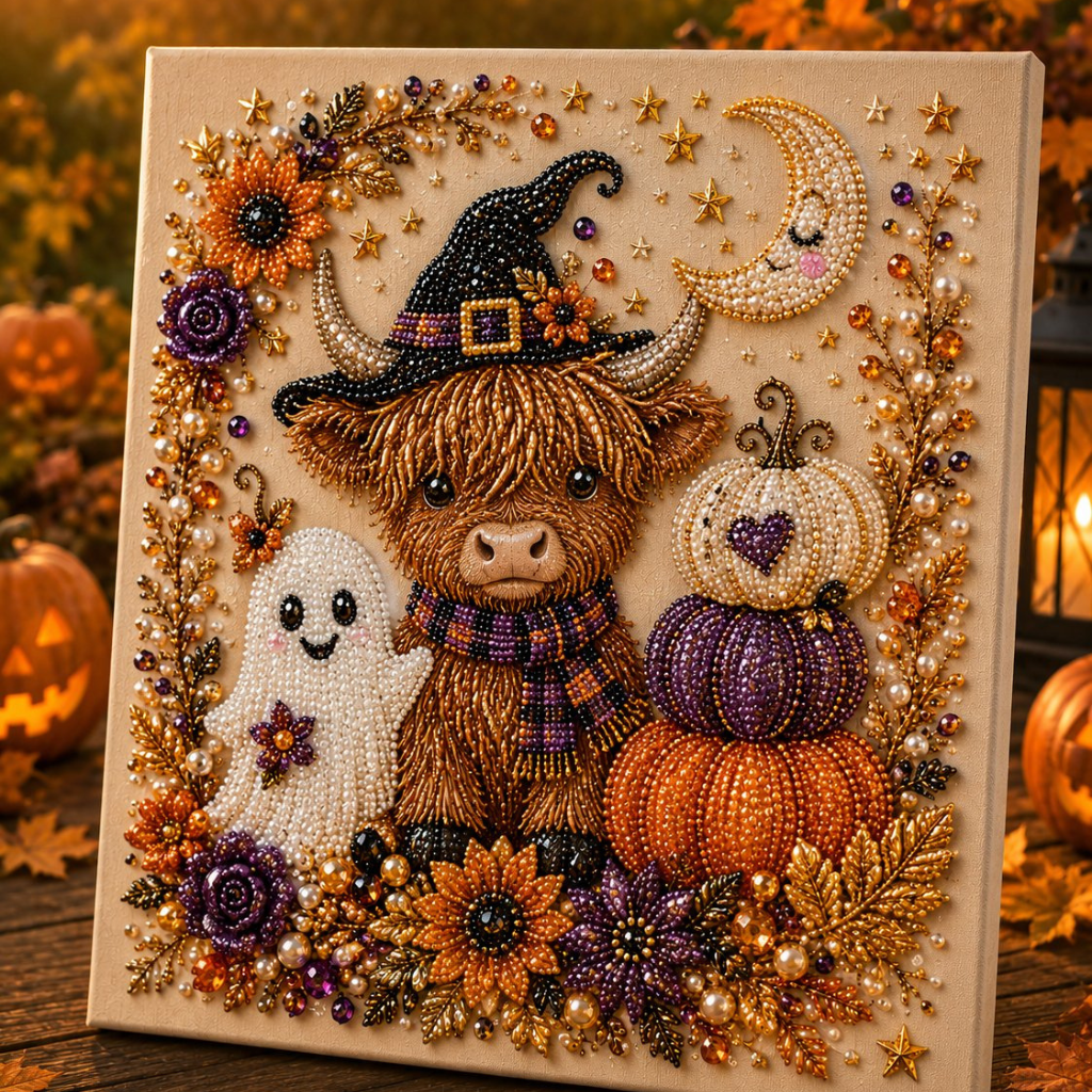 Halloween Diamond Painting – Magische Herfstdecoratie