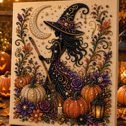 Halloween Diamond Painting – Magische Herfstdecoratie