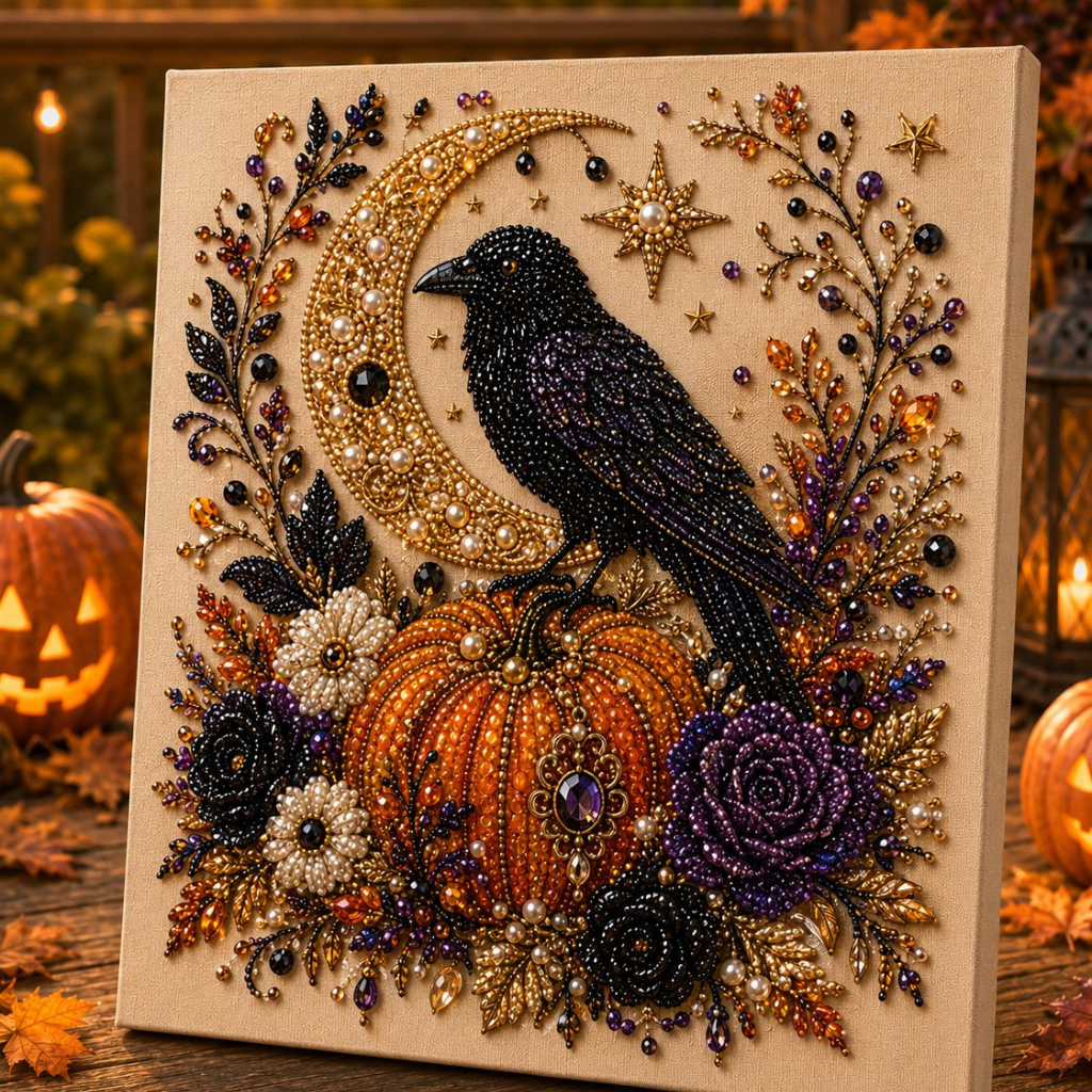Halloween Diamond Painting – Magische Herfstdecoratie