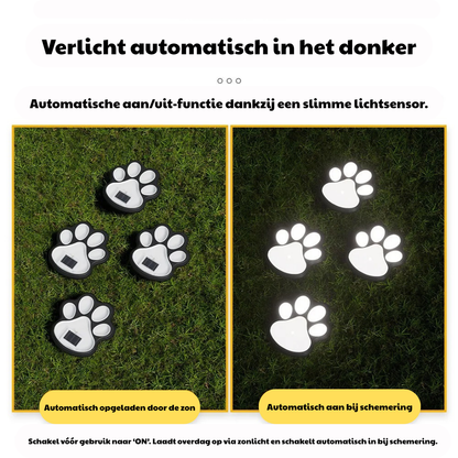 Solar Kattenpootjes Tuinverlichting – Sfeervolle Verlichting voor Tuin & Balkon