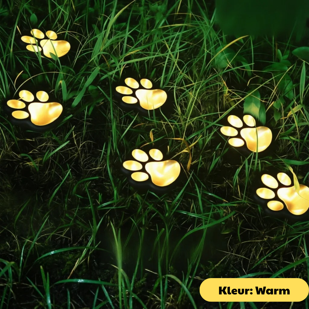 Solar Kattenpootjes Tuinverlichting – Sfeervolle Verlichting voor Tuin & Balkon