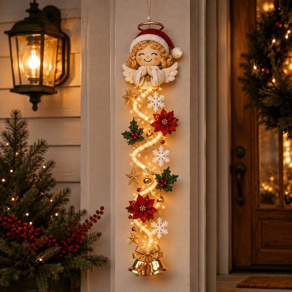 Verlichte Kersthanger – Sfeervolle Kerstdecoratie
