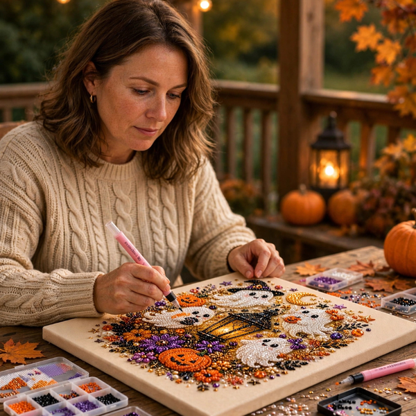 Halloween Diamond Painting – Magische Herfstdecoratie