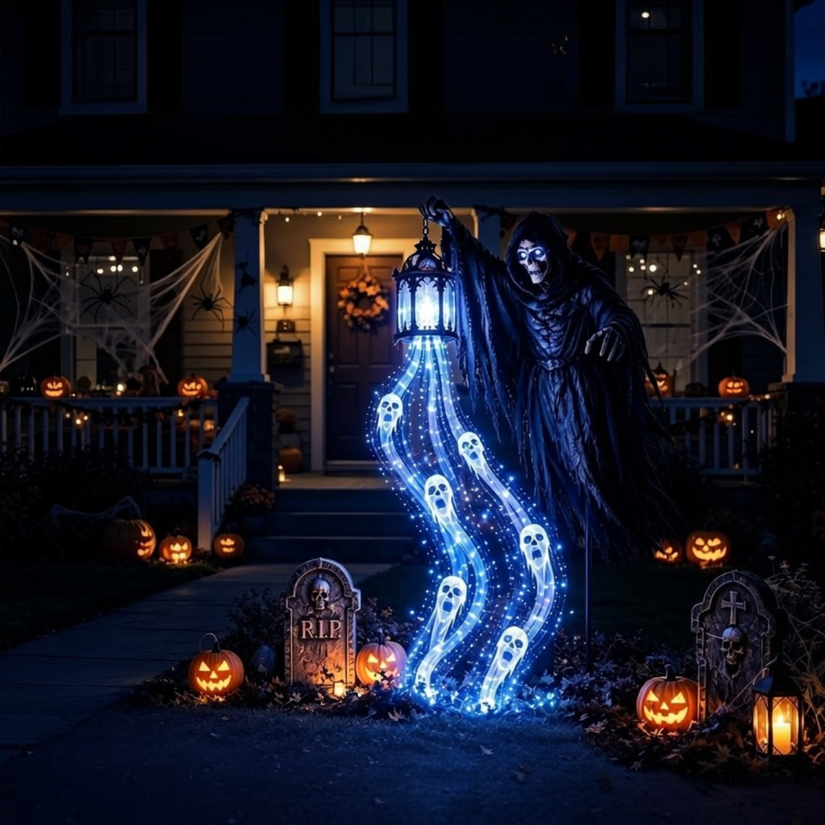 Halloween Tuinverlichting – Soul Harvester Geanimeerd Tuinlicht