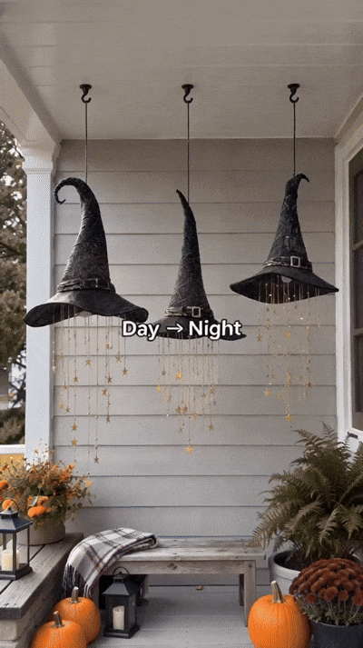 Halloween Toverhoed – Lichtgevende Hangdecoratie