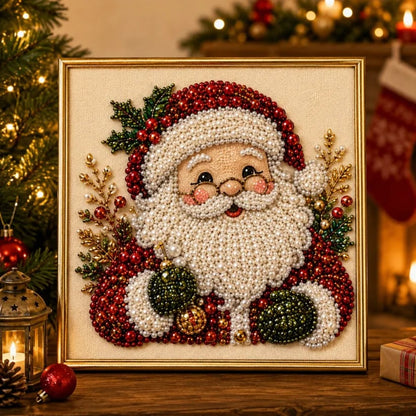 Kerst Parel Diamond Painting – Maak Je Eigen Kerstkunstwerk