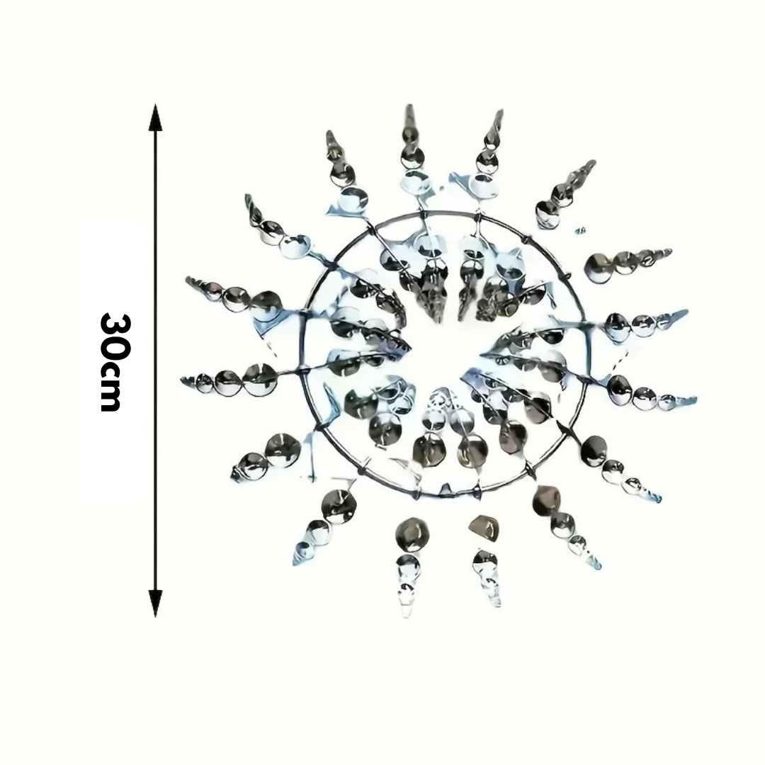 Decoratieve Windspinner – Sfeervolle Tuindecoratie met Bewegend Effect