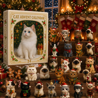 Kerst Aftelkalender Kat – 24 Dagen Vol Kerstplezier