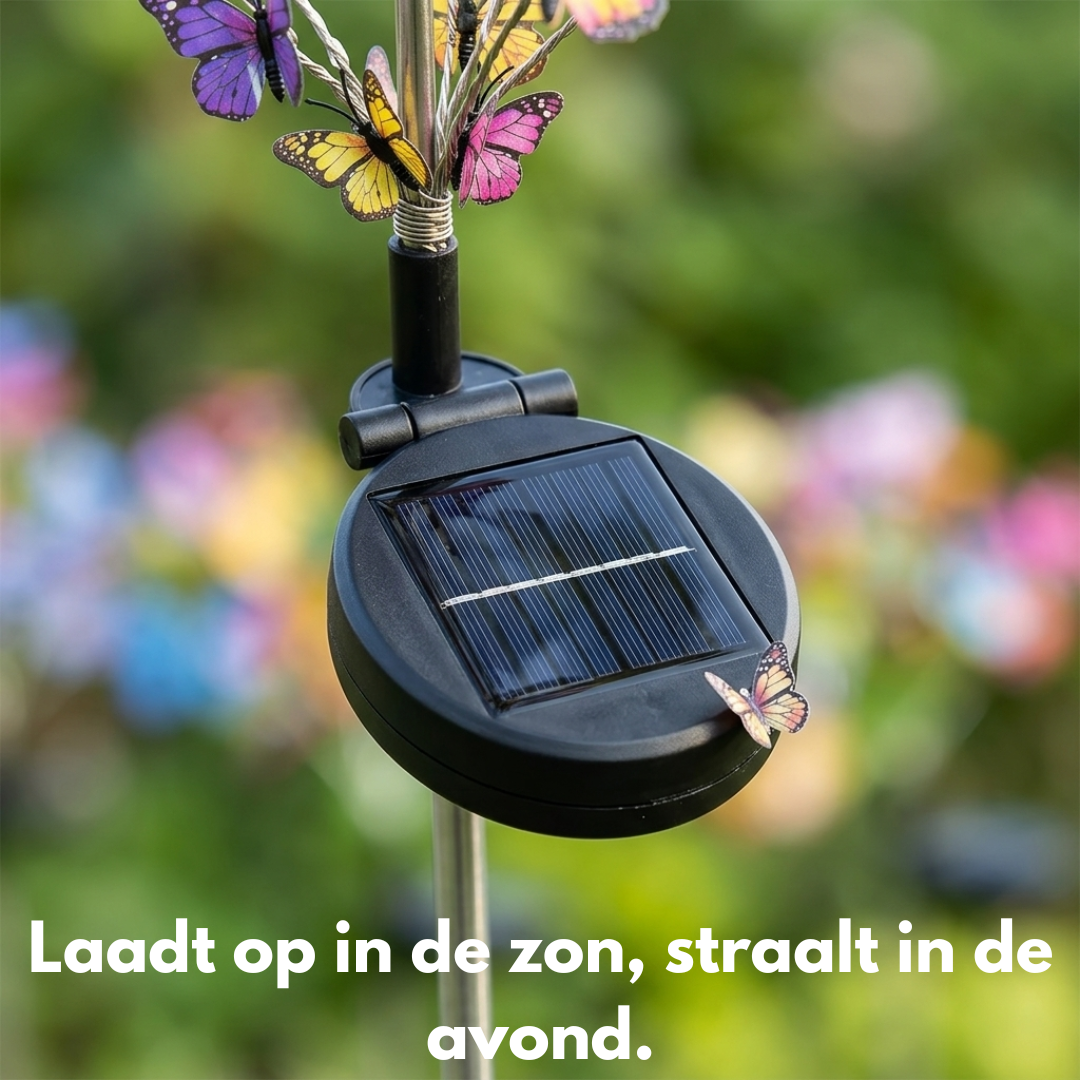 Solar Vlinderverlichting – Sfeervolle Tuinverlichting voor Tuin & Balkon