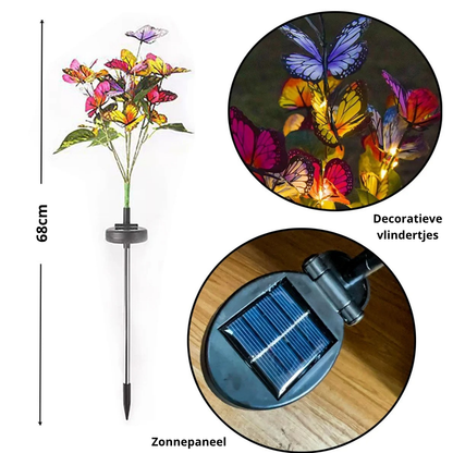 Solar Vlinderverlichting – Sfeervolle Tuinverlichting voor Tuin & Balkon