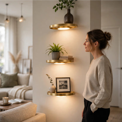 Zwevende LED Wandplank – Meer Sfeer, Meer Ruimte