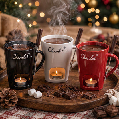 Keramische Fonduebeker – Geniet van Warme, Gesmolten Chocolade