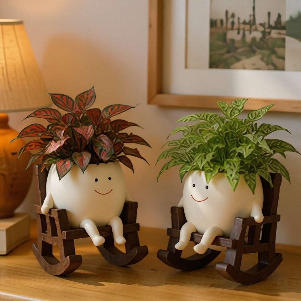 SchommelBloem – Schattig Schommelend Bloempotje
