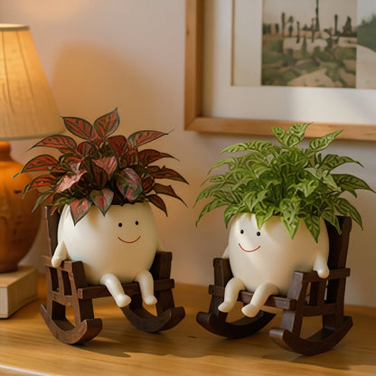 SchommelBloem – Schattig Schommelend Bloempotje