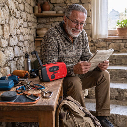 Solar Noodradio – Draagbare Noodradio op Zonne-Energie
