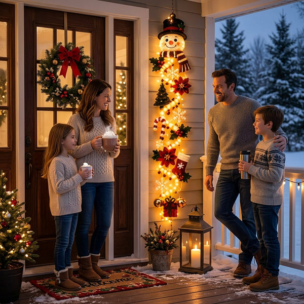 Verlichte Kersthanger – Sfeervolle Kerstdecoratie