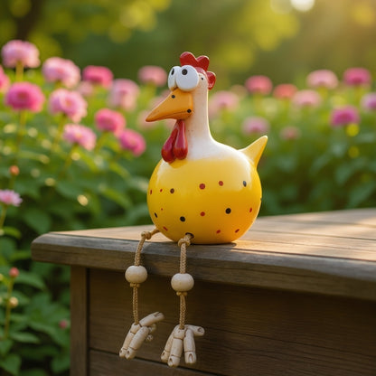 Grappige Tuinkip – Vrolijke Blikvanger voor je Tuin