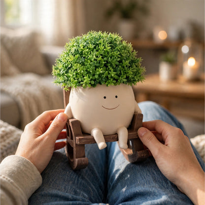 SchommelBloem – Schattig Schommelend Bloempotje