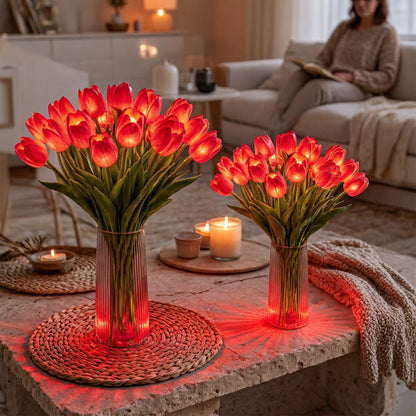 Tulpenlamp LED – 15 Stuks Sfeerverlichting