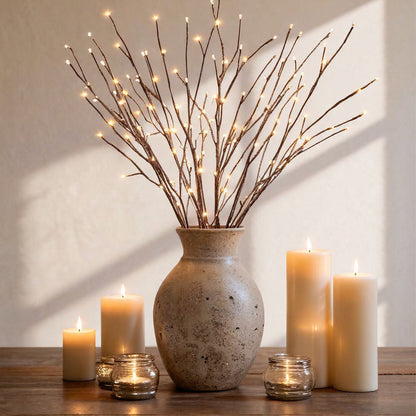 LED Kersttak met Verlichting – Buigbare Kerstdecoratie