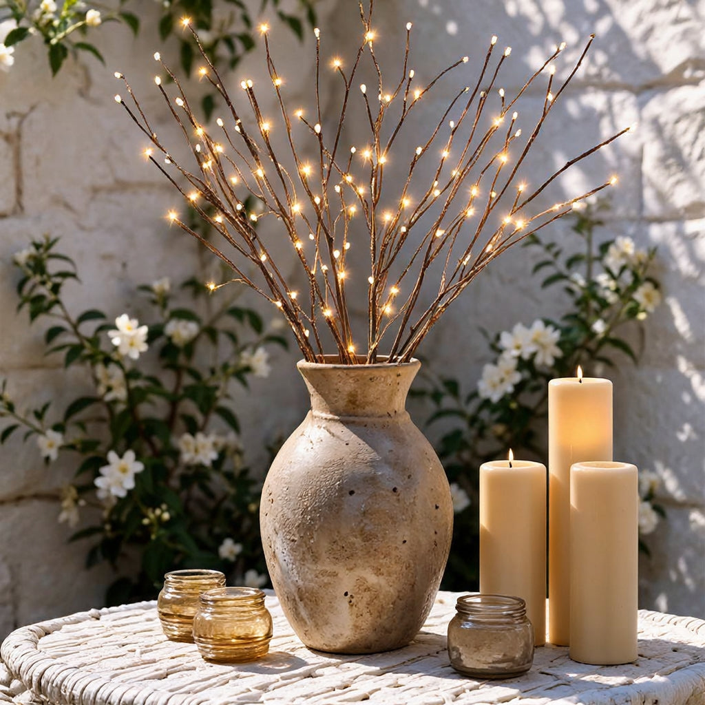 LED Kersttak met Verlichting – Buigbare Kerstdecoratie