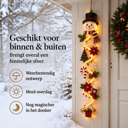 Verlichte Kersthanger – Sfeervolle Kerstdecoratie