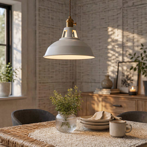 Retro Hanglamp – Kleurrijke Industriële Lamp voor Keuken & Eetkamer