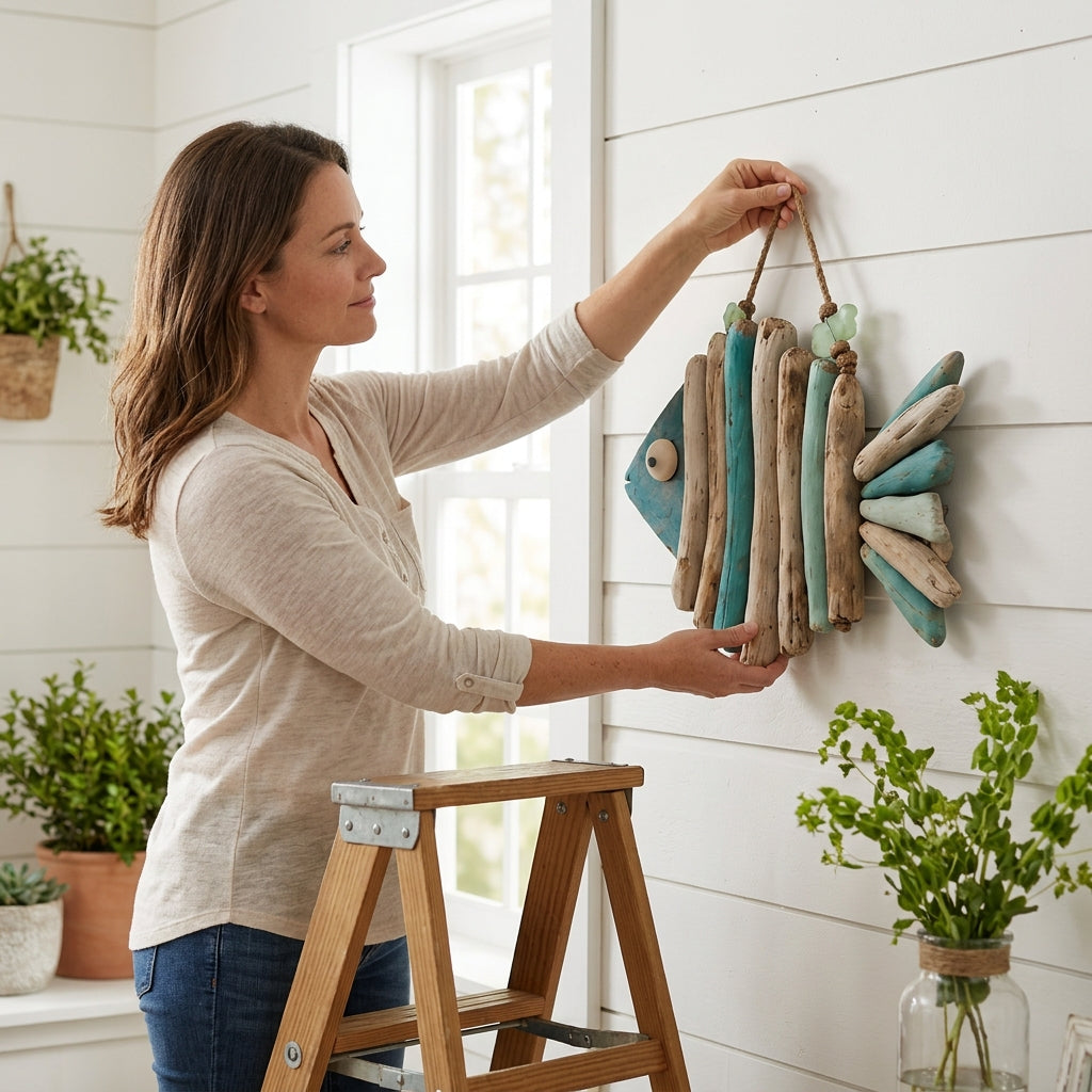 Verlichte Viswanddecoratie – Een sfeervolle blikvanger voor je muur