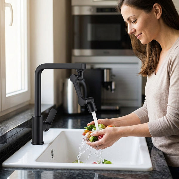 FlexiFlow Kraanverlengstuk – Water precies waar jij het nodig hebt