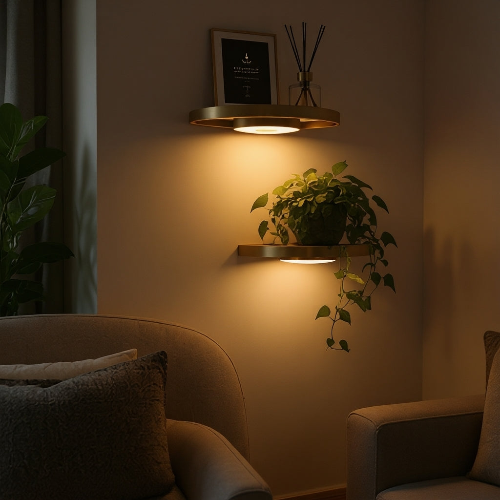 Zwevende LED Wandplank – Meer Sfeer, Meer Ruimte